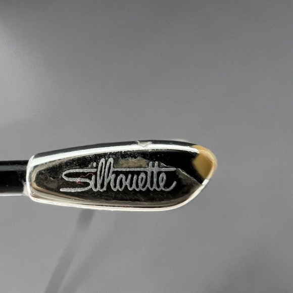Silhouette Eyeglasses Rimless Frames Titanium White / Black